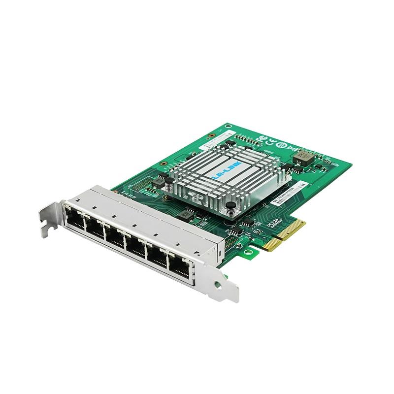 Сетевой адаптер PCIE 1GB 6PORT LRES2006PT LR-LINK 0 - оптом у дистрибьютора ABSOLUTETRADE