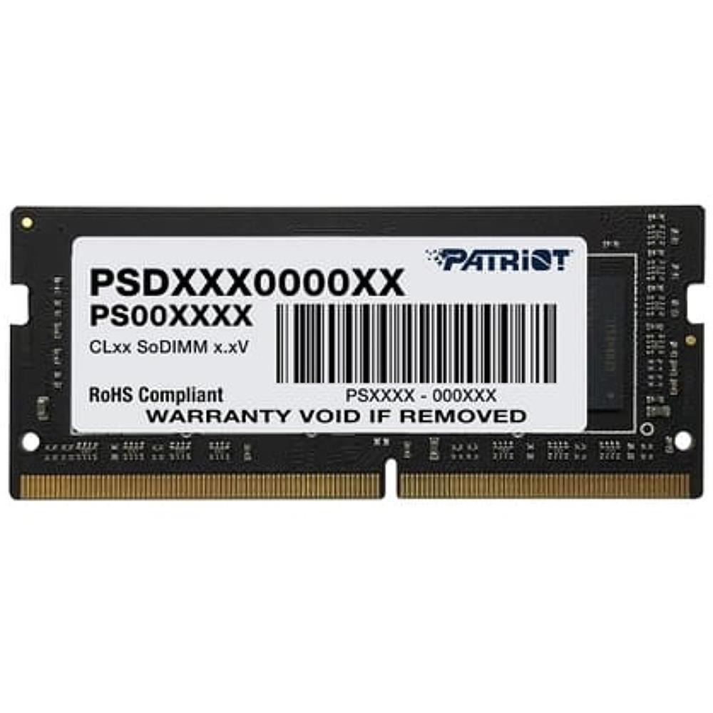 Модуль памяти для ноутбука SODIMM 8GB DDR4-3200 PSD48G320081S PATRIOT - оптом у дистрибьютора ELKO