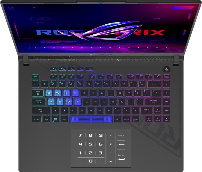 Ноутбук ASUS ROG G614JU-N4098 16" 2560x1600/Intel Core i7-13650HX/RAM 16Гб/SSD 1Тб/RTX 4050 6Гб/ENG|RUS/без ОС серый 2.5 кг 90NR0CC1-M008W0 - оптом у дистрибьютора ELKO