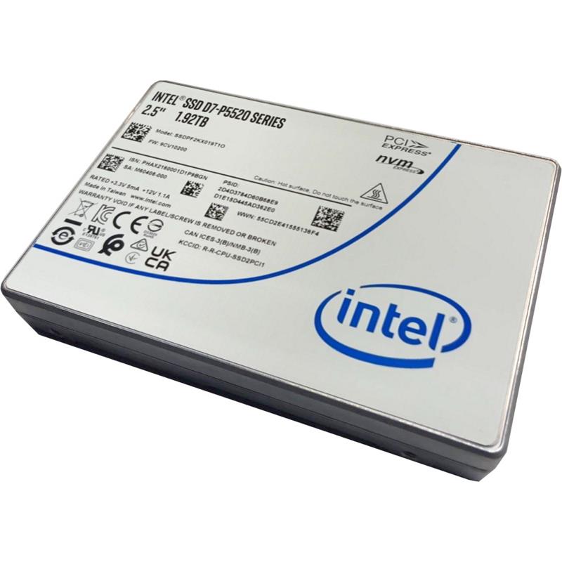 SSD жесткий диск PCIE 7.68TB TLC D7-P5520 SSDPF2KX076T1N1 INTEL 0 - оптом у дистрибьютора ABSOLUTETRADE