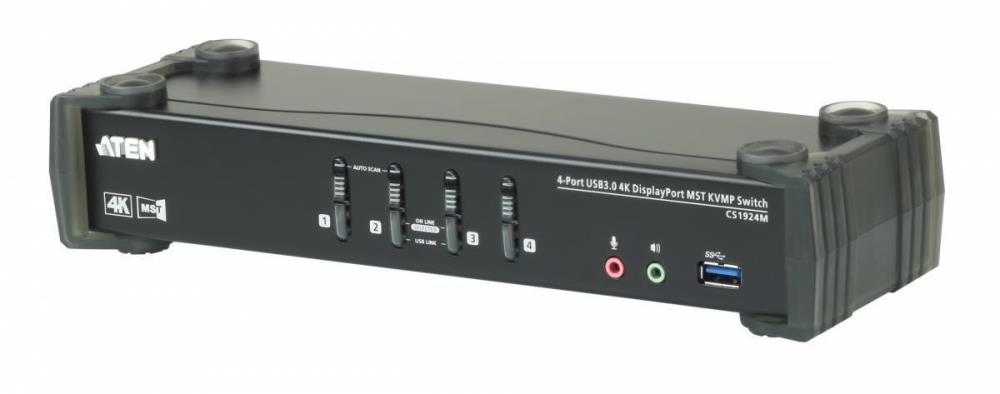 Коммутатор 2P USB3 4K 2P CS1924M-AT-G ATEN - оптом у дистрибьютора ELKO