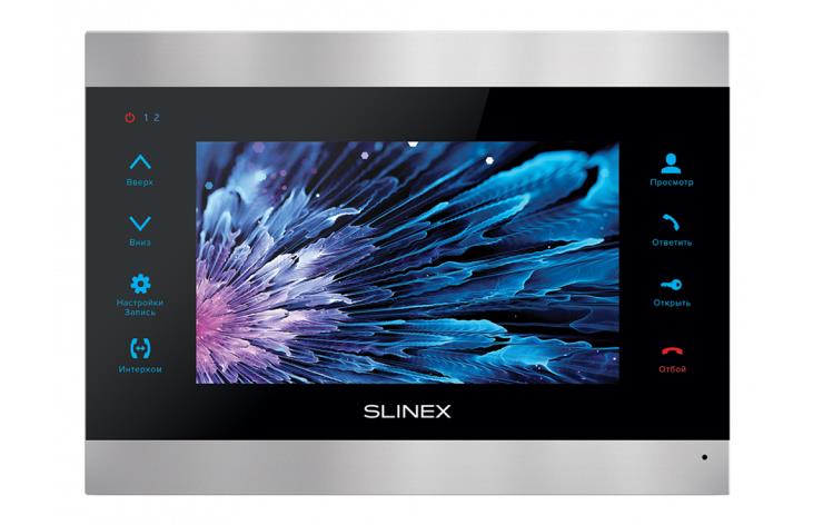 Монитор LCD 7" IP DOORPHONE SL-07? SILVER/BLACK SLINEX - оптом у дистрибьютора ELKO