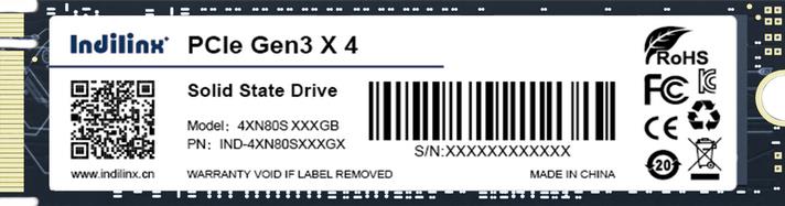 SSD жесткий диск M.2 2280 NVME 1TB IND-4XN80S001TX INDILINX 0 - оптом у дистрибьютора ABSOLUTETRADE
