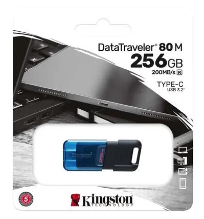 Флэш-накопитель USB3.2 256GB DT80M/256GB KINGSTON 0 - оптом у дистрибьютора ABSOLUTETRADE