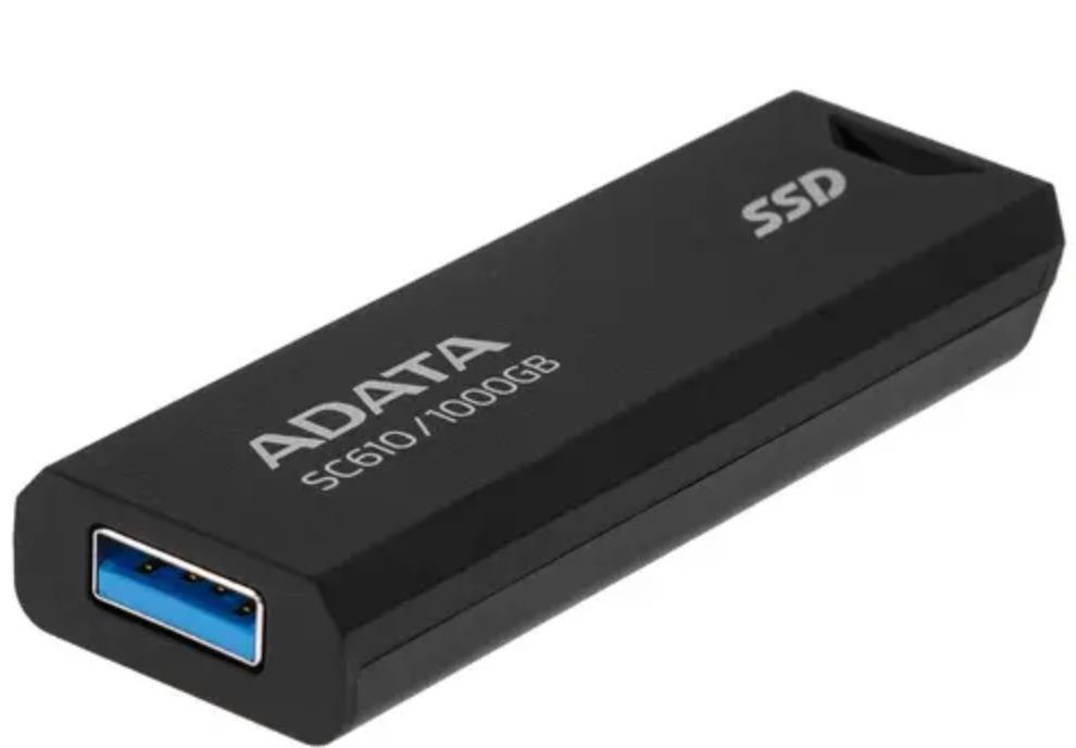 SSD внешний жесткий диск 1TB USB3.2 SC610-1000G-CBK/RD ADATA - оптом у дистрибьютора ELKO