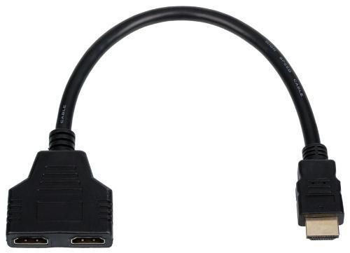 Кабель SPLITER HDMI/2 HDMI 0.1M AT0901 ATCOM - оптом у дистрибьютора ELKO