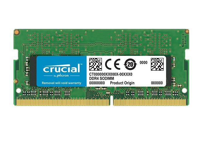 Модуль памяти для ноутбука SODIMM 8GB DDR4-2666 SO CT8G4SFS8266 CRUCIAL - оптом у дистрибьютора ELKO