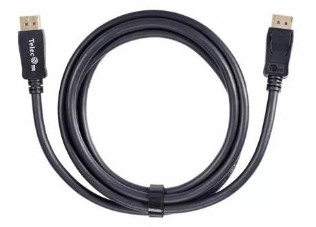 Кабель а/в TELECOM Модель TCG745C-2M Длина кабеля 2m м Длина 2 м Разъёмы DisplayPort Цвет черный TCG745C-2M 0 - оптом у дистрибьютора ABSOLUTETRADE