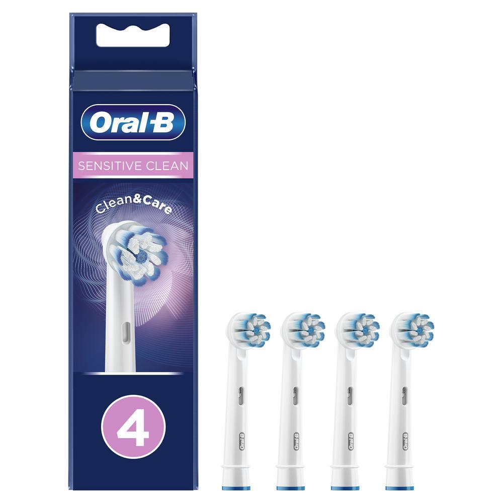 Насадка для зубной щетки SENSITIVE CLEAN EB60-4 ORAL-B 0 - оптом у дистрибьютора ABSOLUTETRADE