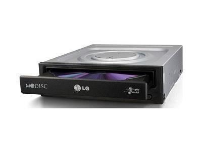 Оптический привод DVD RW SATA 24X INT BULK BLACK GH24NSD5 LG 0 - оптом у дистрибьютора ABSOLUTETRADE