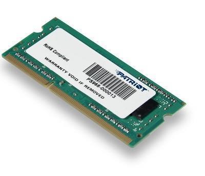 Модуль памяти для ноутбука SODIMM 4GB DDR3-1600 PSD34G160081S PATRIOT 0 - оптом у дистрибьютора ABSOLUTETRADE