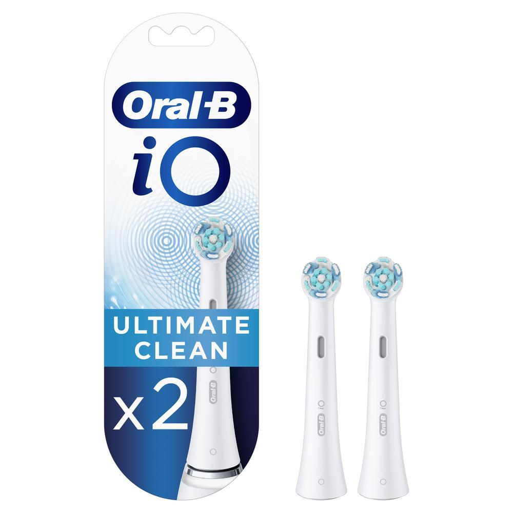 Насадка для зубной щетки IO ULTIMATE WHITE 2 PCS ORAL-B 0 - оптом у дистрибьютора ABSOLUTETRADE