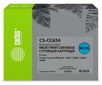 Картридж BLACK NO.901 18ML CS-CC654 CACTUS 0 - оптом у дистрибьютора ABSOLUTETRADE