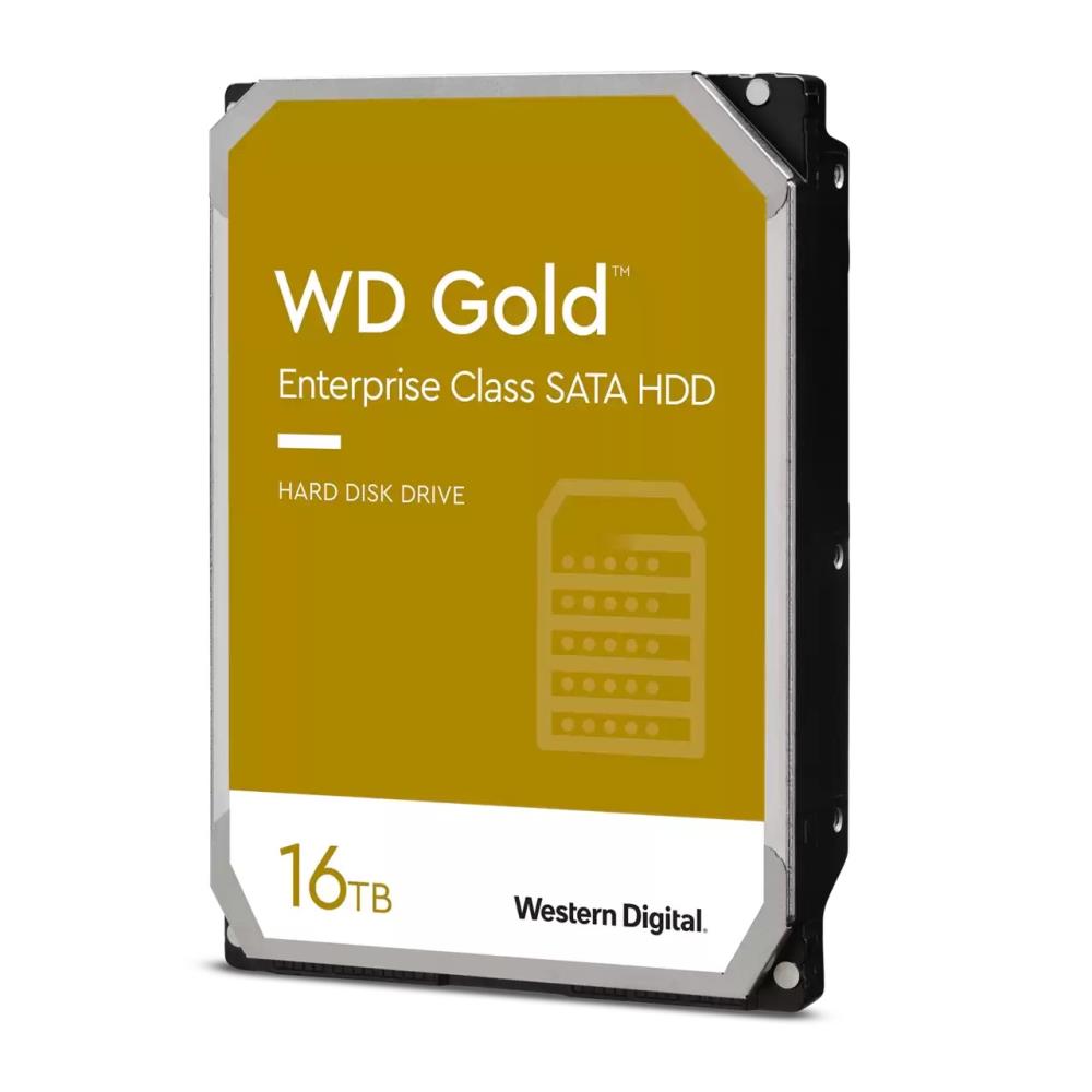 Жесткий диск SATA 16TB 7200RPM 6GB/S 512MB GOLD WD161KRYZ WDC - оптом у дистрибьютора ELKO